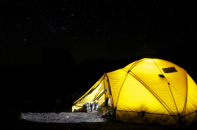 tent Camp Night